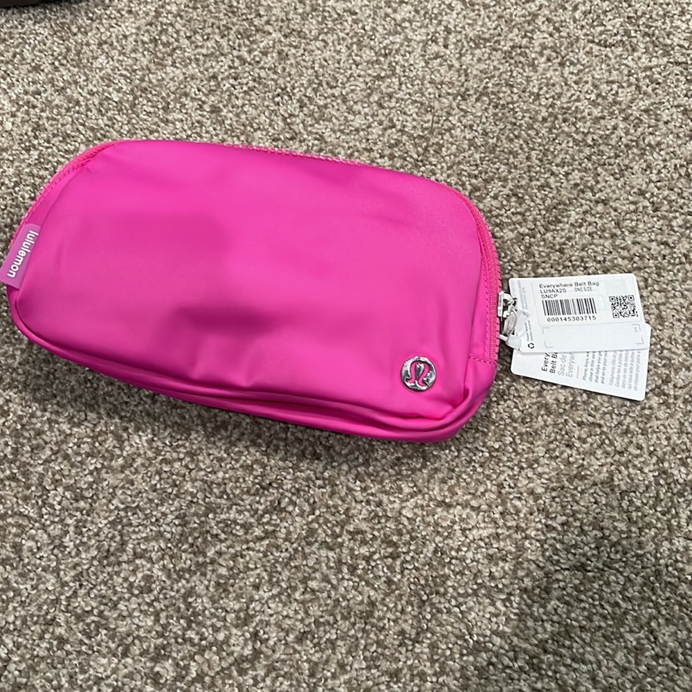 Lululemon Sonic pink belt bag